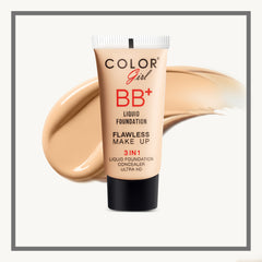 Color Girl 3 in 1 Ultra HD BB foundation Tube