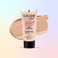 Color Girl 3 in 1 Ultra HD BB foundation Tube