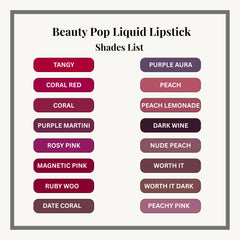 Color Girl Beauty POP Liquid Lipstick