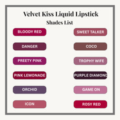 Color Girl Velvet Kiss Liquid Lipstick