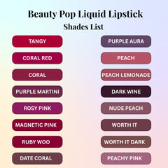 Color Girl Beauty POP Liquid Lipstick