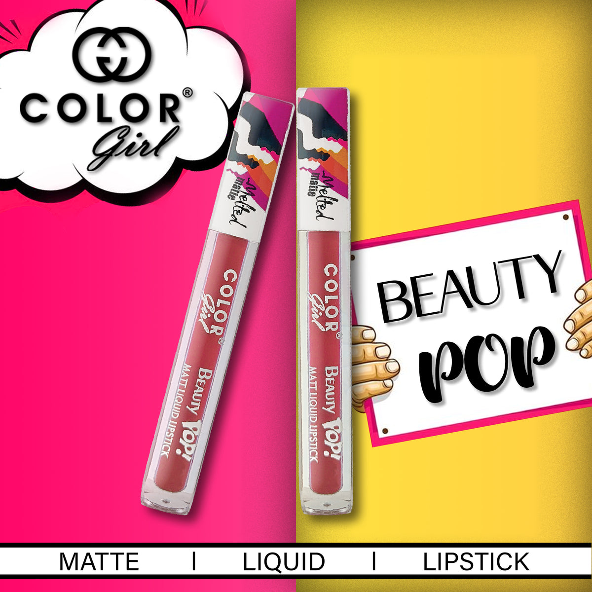 Color Girl Beauty POP Liquid Lipstick