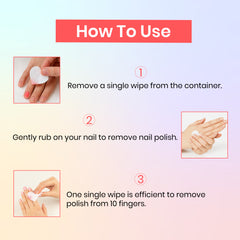 Color Girl Instant Nail Polish Remover Wipes
