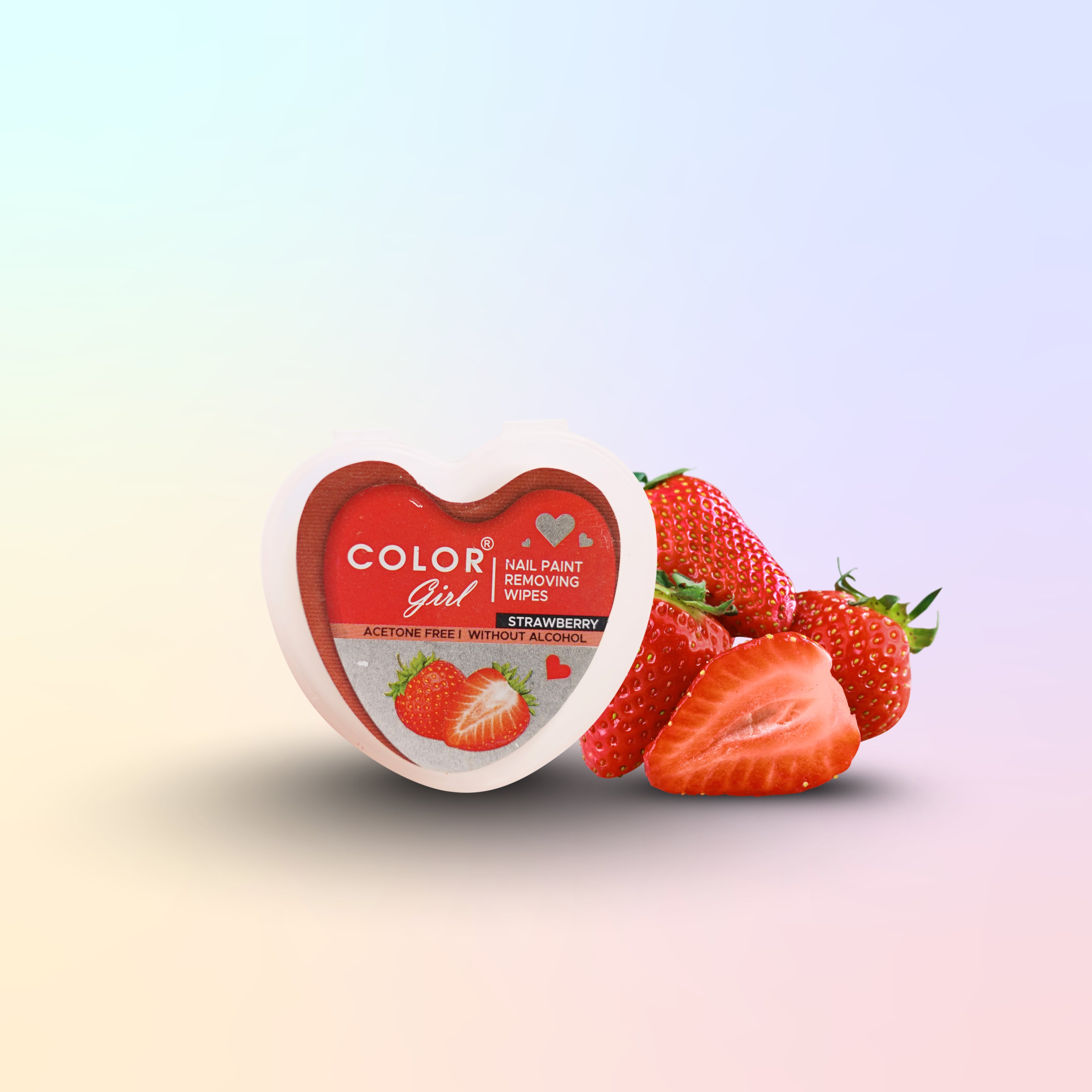 Color Girl Instant Nail Polish Remover Wipes