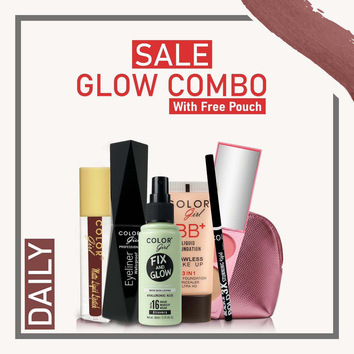 Combo Makeup Essentials Kit – Daily Edition