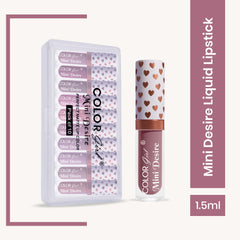 Color Girl Mini Desire Liquid Lipstick -Pack Of 10